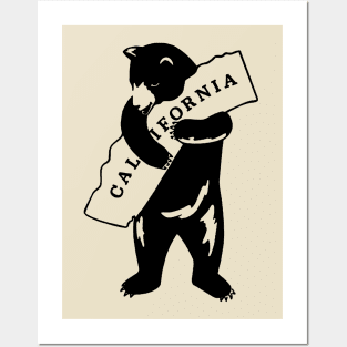 California Grizzly Posters and Art